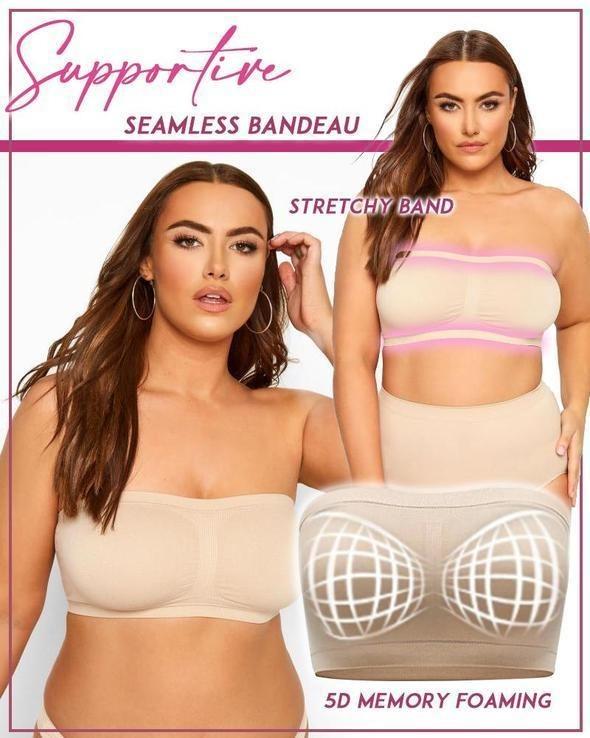 SUPPORTIVE BANDEAU BRA