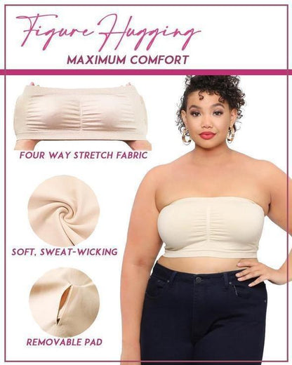 SUPPORTIVE BANDEAU BRA