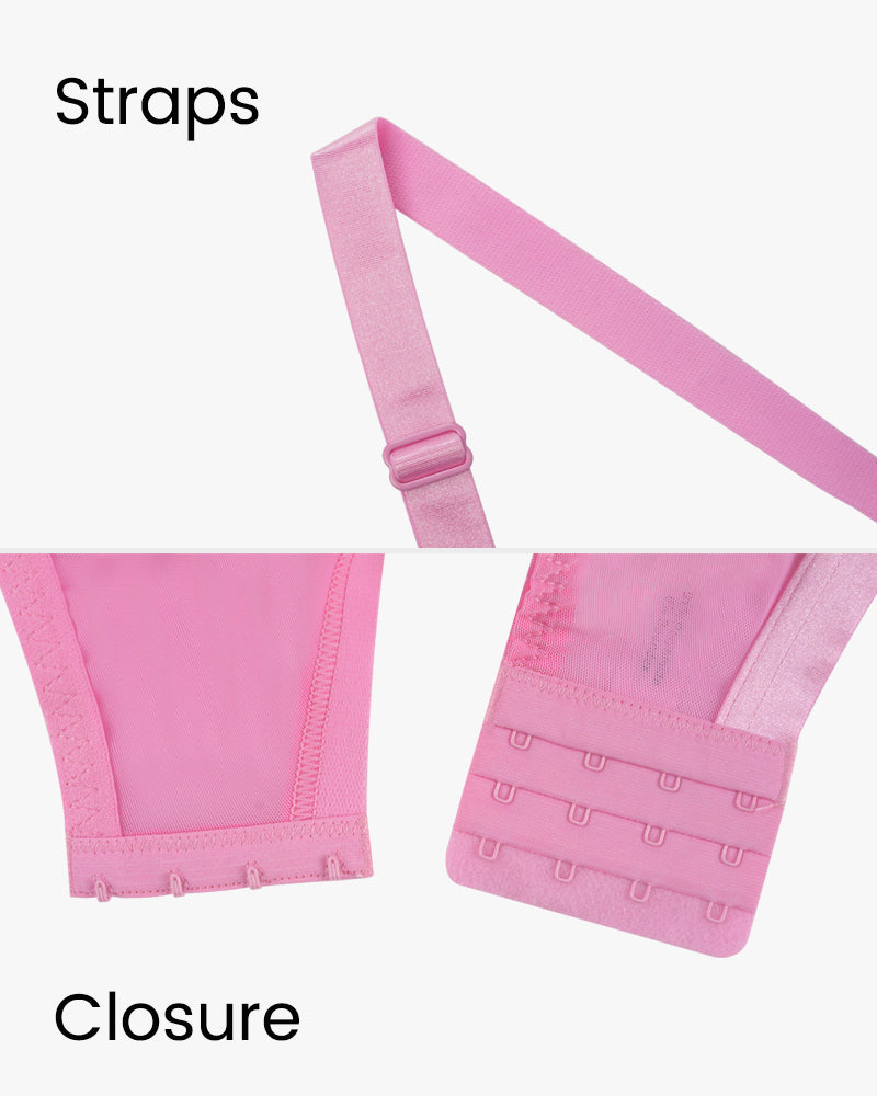 Full-Coverage Lace Minimizer Bra