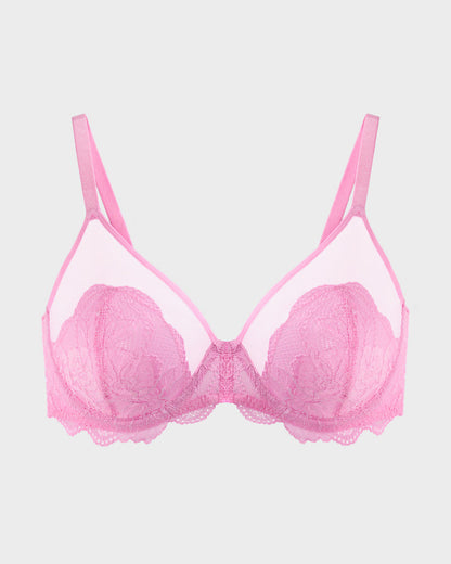 Full-Coverage Lace Minimizer Bra